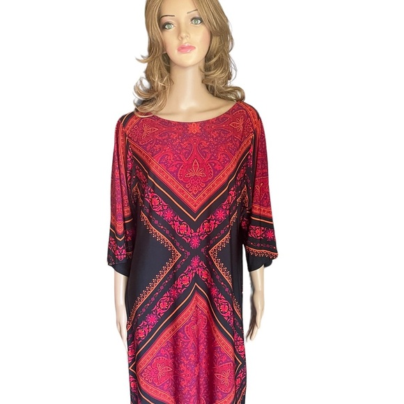 London Times, size 14 Long sleeve shift dress that hits around the knee. - Picture 4 of 11